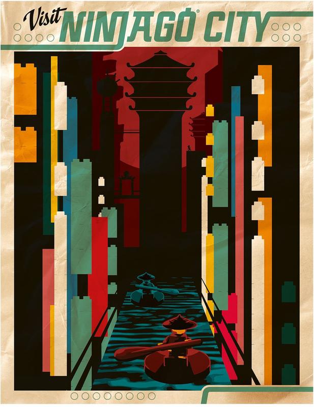 LEGO NINJAGO City Poster