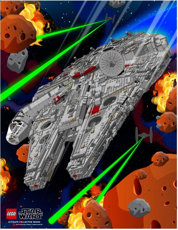 Millennium Falcon poster