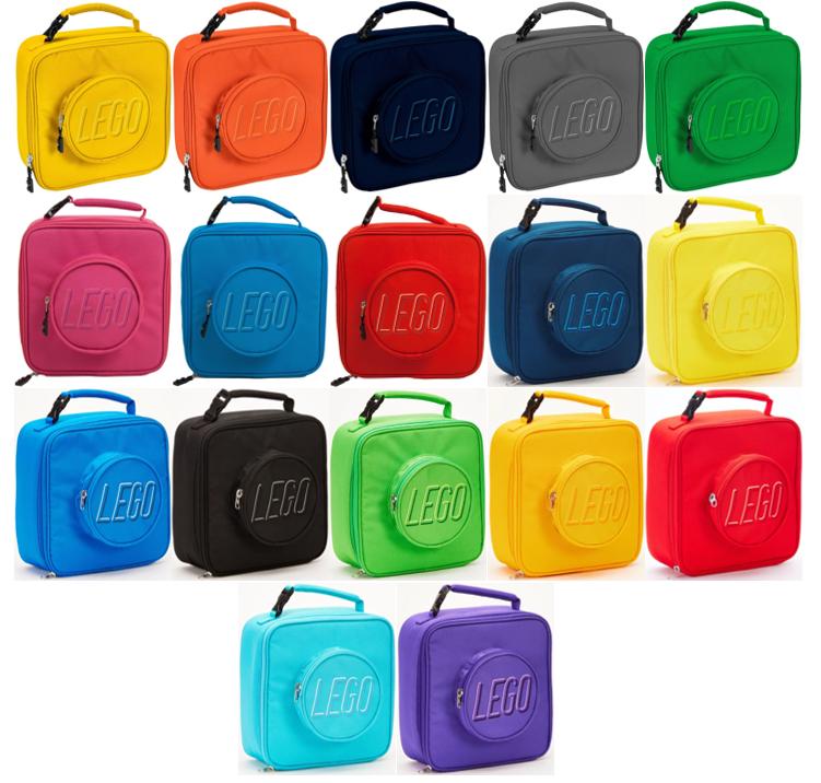 Brick Lunch Bag Orange
