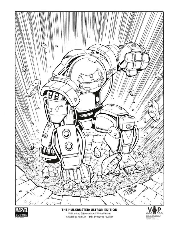 Hulkbuster art print