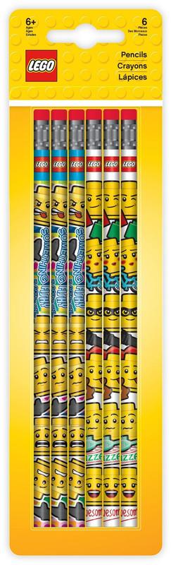LEGO Pencils 6 pack