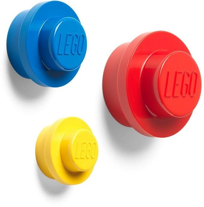 Red Bright Blue and Yellow Wall Hanger Set