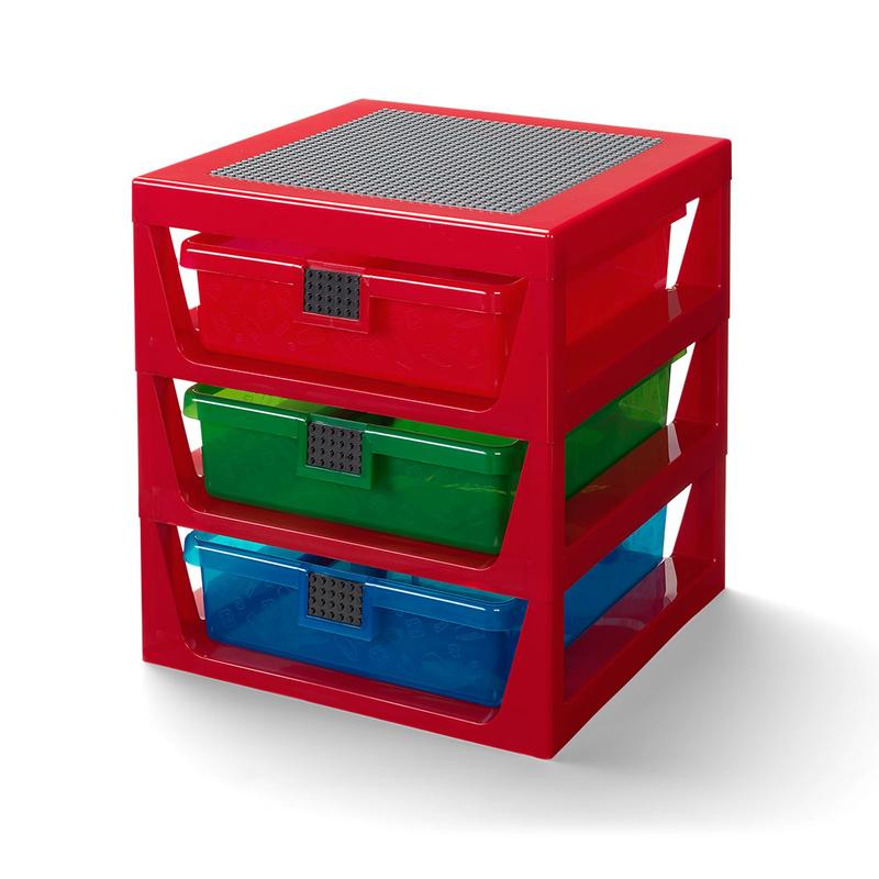 Transparent Red Rack System