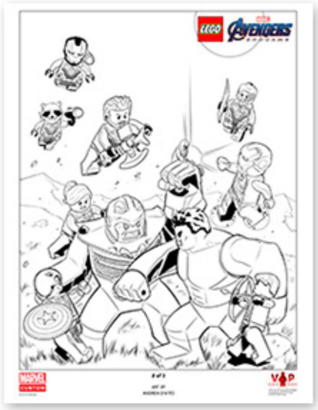 Avengers: Endgame Black & White Art Print