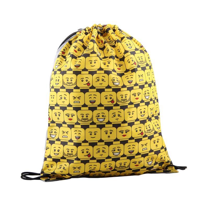 Minifigure Drawstring Bag