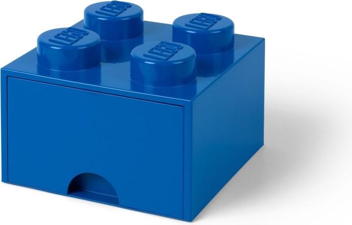 LEGO 4 stud Blue Storage Brick Drawer