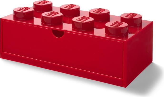 LEGO 8 Stud Red Storage Brick Drawer