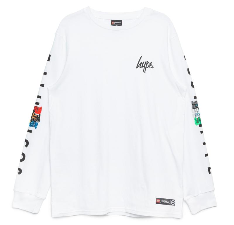 HYPE X LEGO NINJAGO Squad Logo Adults' Long Sleeve T-Shirt