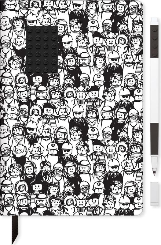 Mini Figure Notebook with gel pen