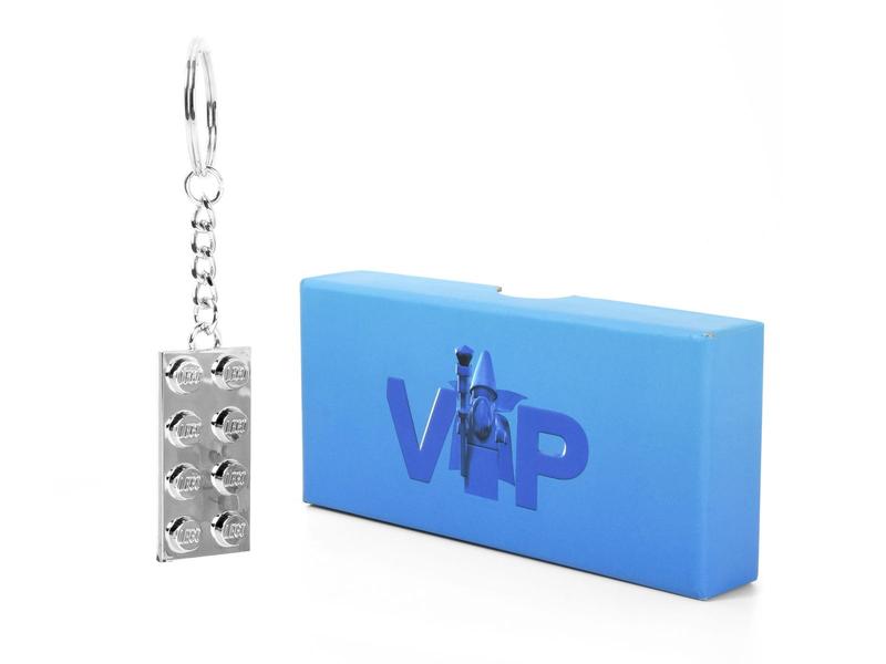 VIP Metal Key Chain 2x4 Plate