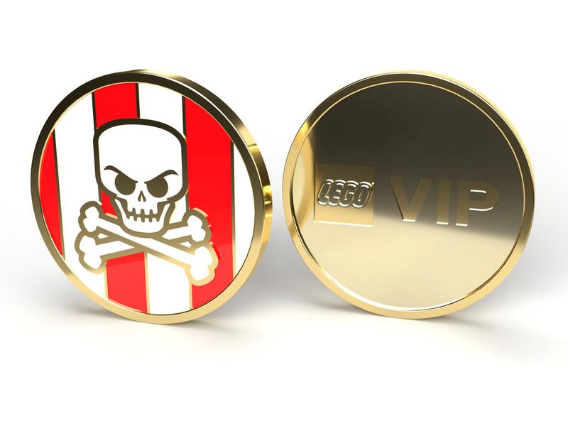 Pirates logo collectable coin