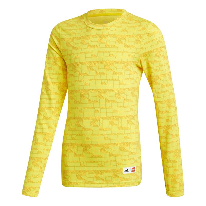 Adidas Bricks Long Sleeve Fitted T Shirt