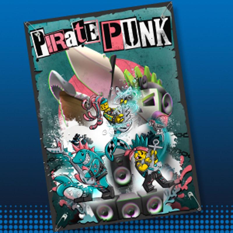 Punk Pirate Concept Art