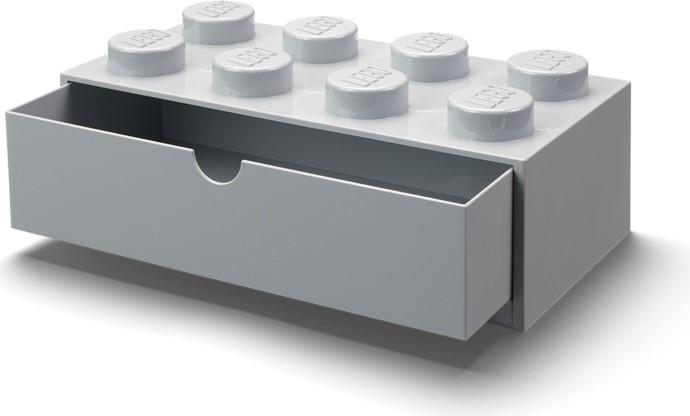 8 Stud Desk Drawer Gray