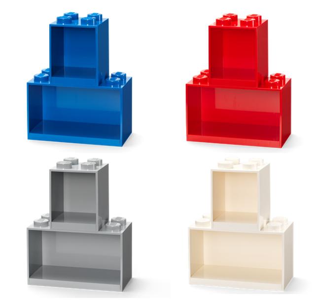 Brick Shelf Set Blue