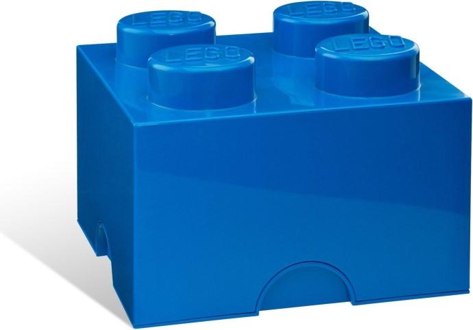 4 Stud Storage Brick Blue