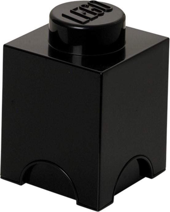 Storage Brick 1 Stud Black