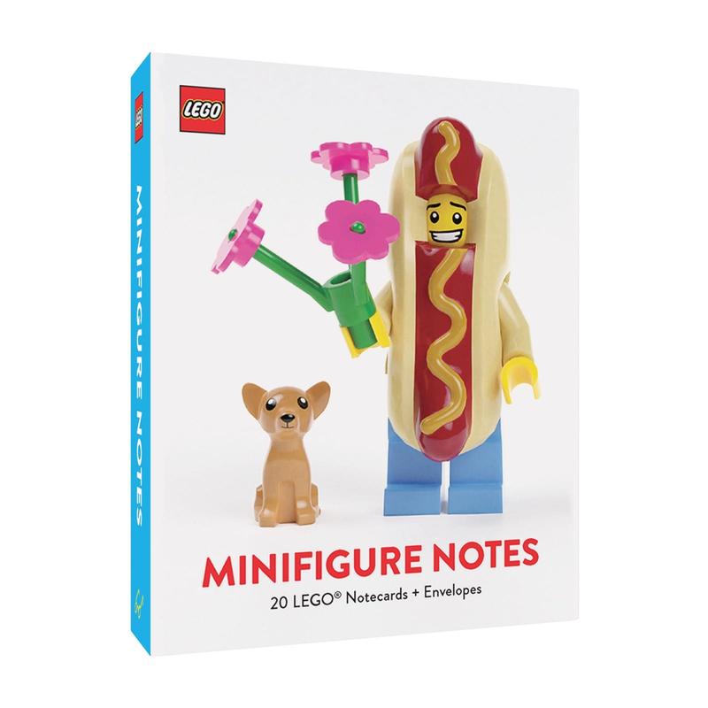 Minifigure Notes 20 Notecards and Envelopes