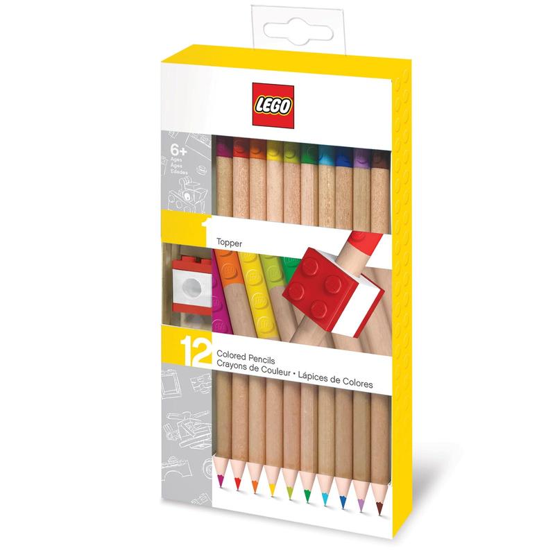 2 0 12 Pack Colored Pencils with Topper