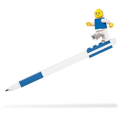 Pen Pal Gel Pen with Minifigure – Blue