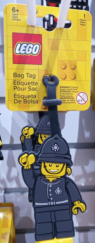 UK Policeman Bag Tag