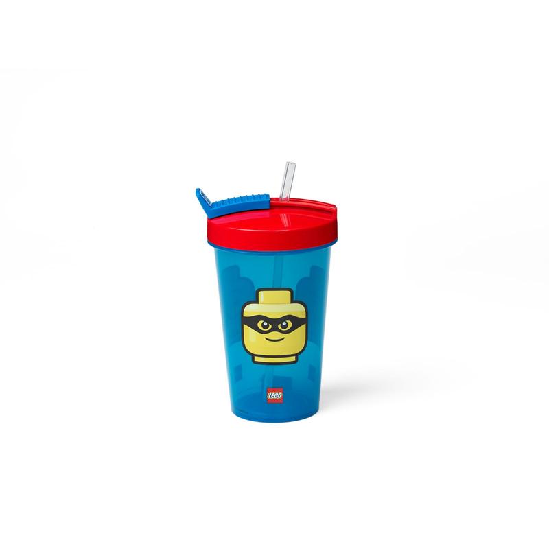 Tumbler with Drinking Straw