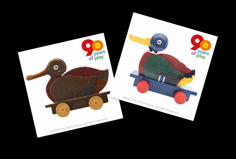 LEGO Duck Sticker