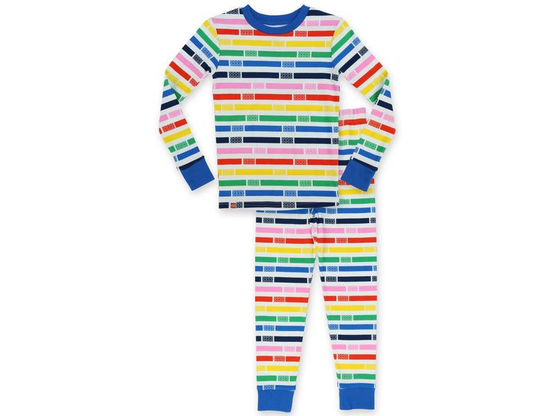 Multicolored T Shirt and Pants 2 Piece Set