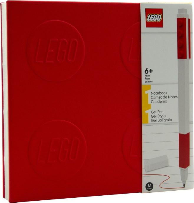 Notebook with Gel Pen – Red