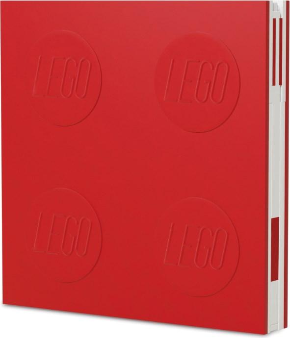 Locking Notebook with Gel Pen – Red