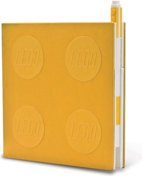 Locking Notebook with Gel Pen – Yellow