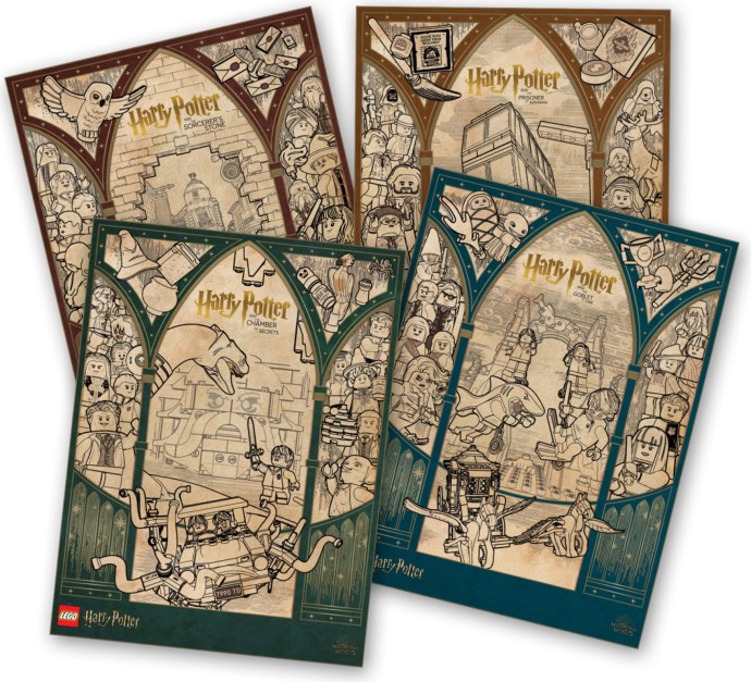 Harry Potter Prints 1-4