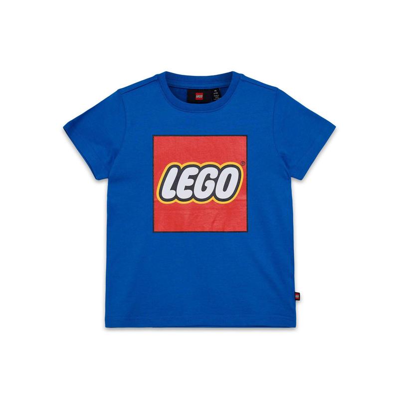 Kids Short Sleeve Logo T Shirt – Blue