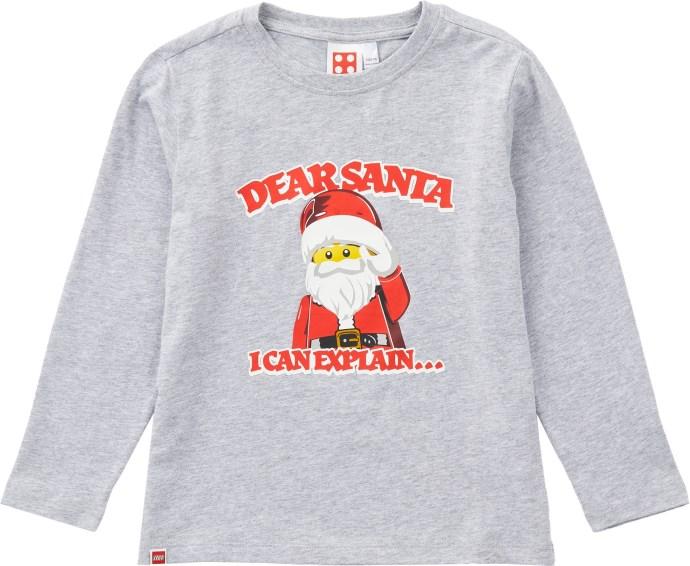Kids Long Sleeve Dear Santa T Shirt