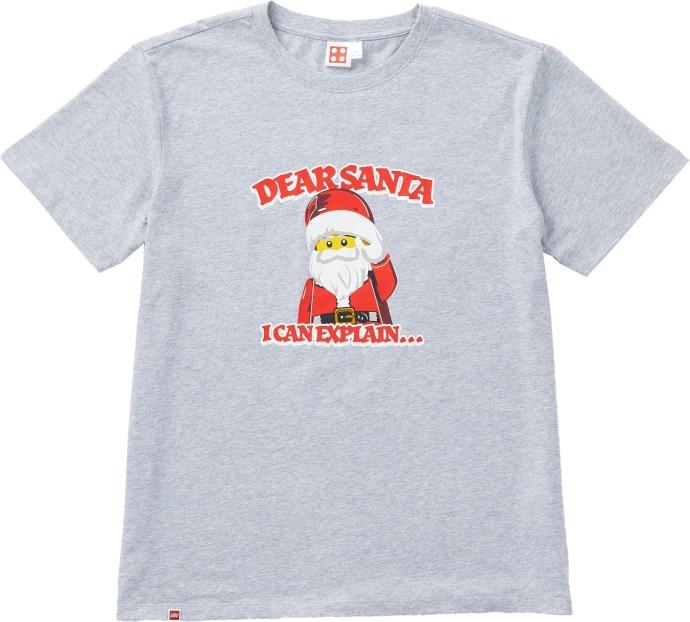 Adults Short Sleeve Dear Santa T Shirt