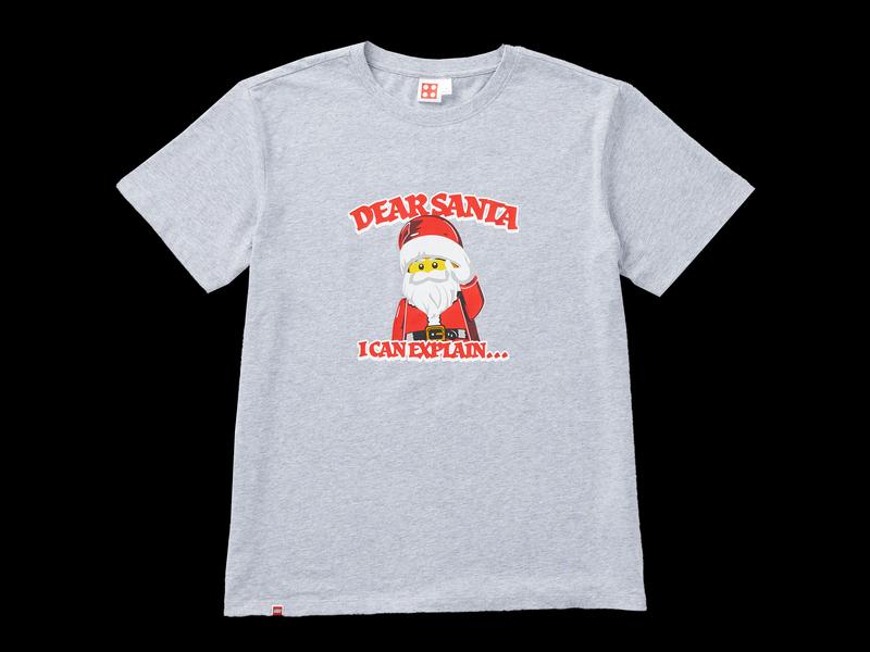Adults Short Sleeve Dear Santa T Shirt