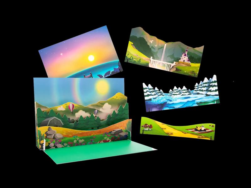 Nature Play Scene