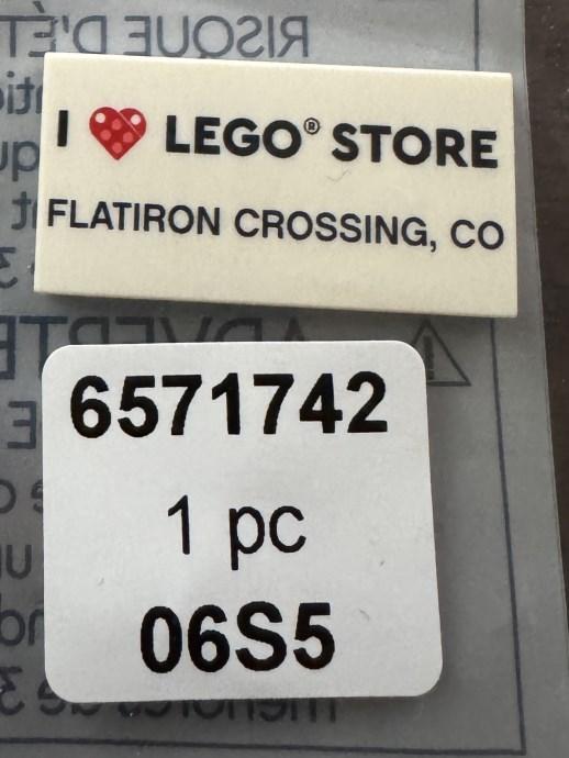 I Love LEGO Store Flatiron Crossing, CO
