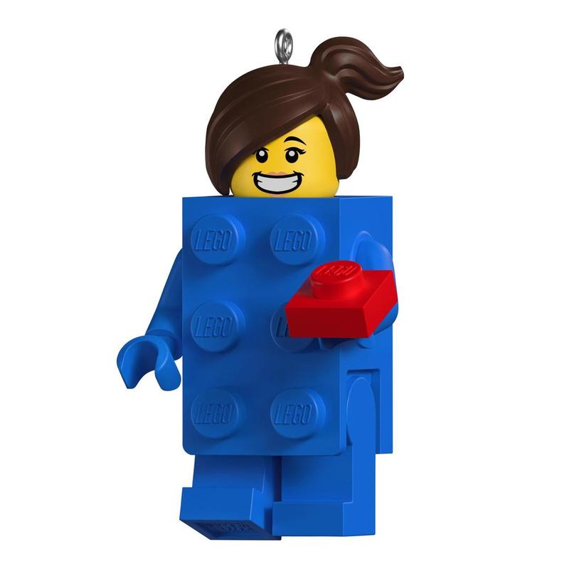 Brick Suit Girl Keepsake Ornament