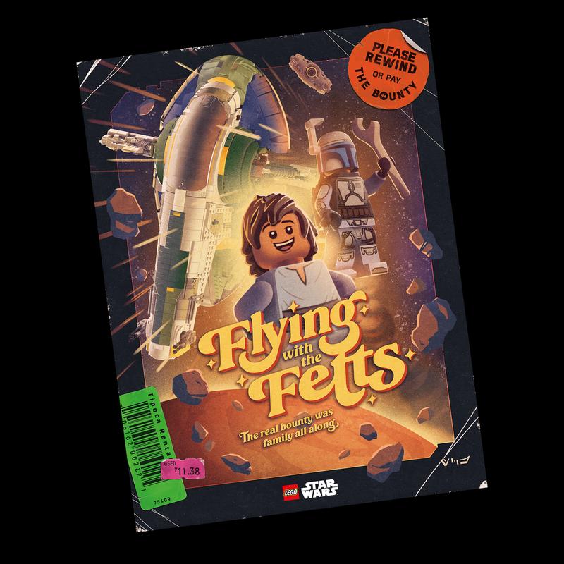 'Flying with the Fetts' Poster