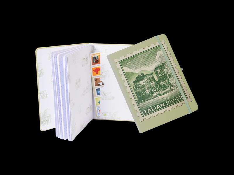 Italian Riviera Notebook