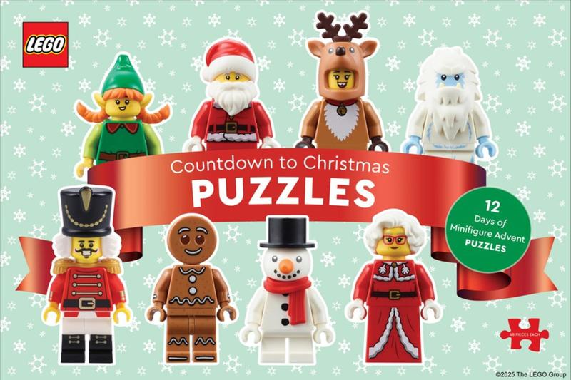 Countdown to Christmas Puzzles 12 Days of Minifigure Advent Puzzles