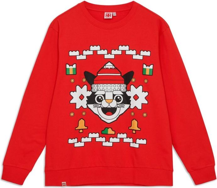 Adults Christmas Sweatshirt Red
