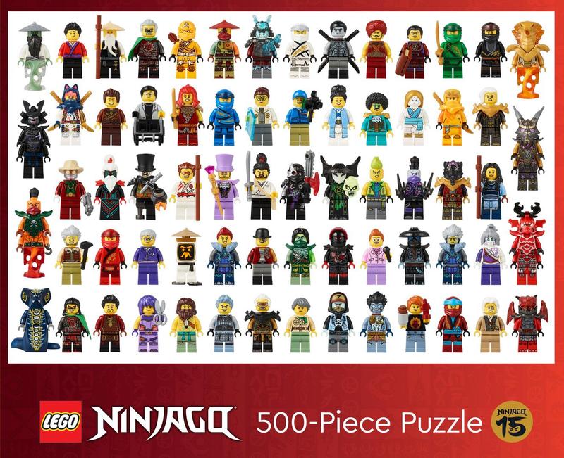 LEGO NINJAGO 500 Piece Puzzle