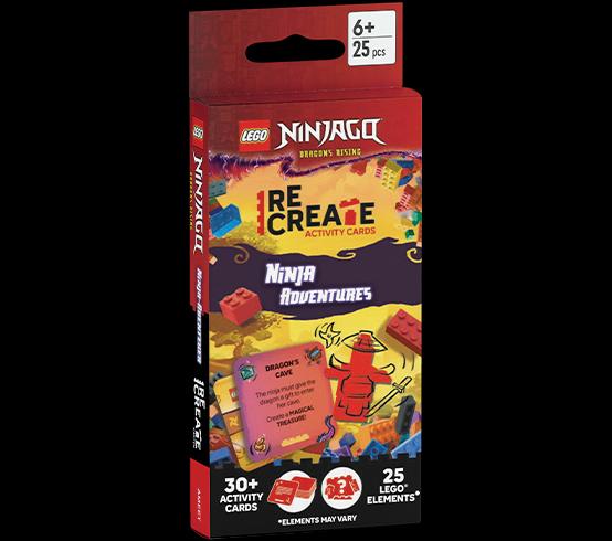 Recreate Activity Cards: Ninja Adventures