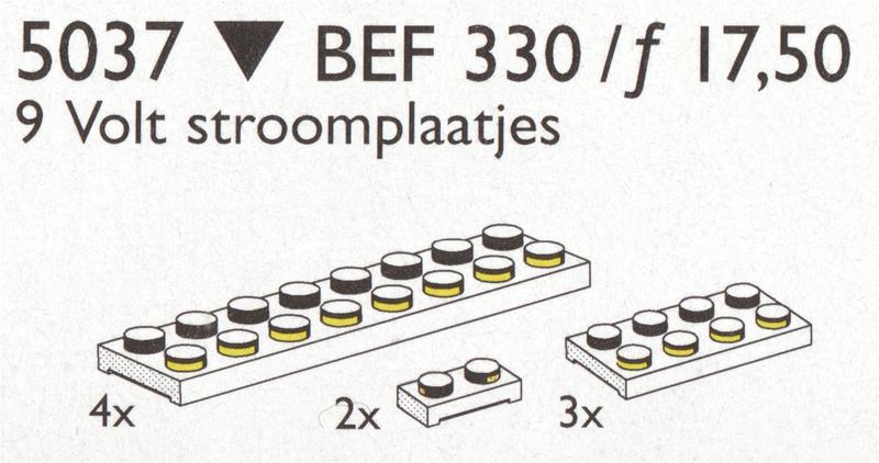 Current-Carrying Bricks 9V Assorted Sizes