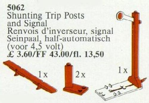 Shunting Trip Posts and Signal 4.5V
