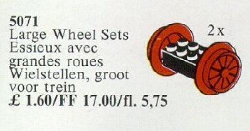 Wheel Sets Large, Red