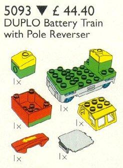 Duplo Battery Train with Polarity Switch