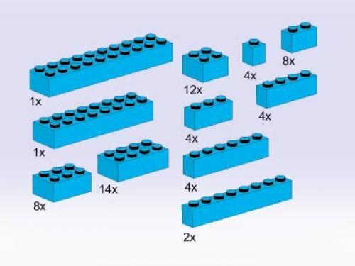 Basic Bricks Blue
